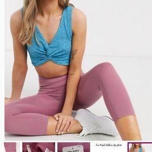 Free People Movement Out of‎ Your League Ruched Leggings Rose Pink SP